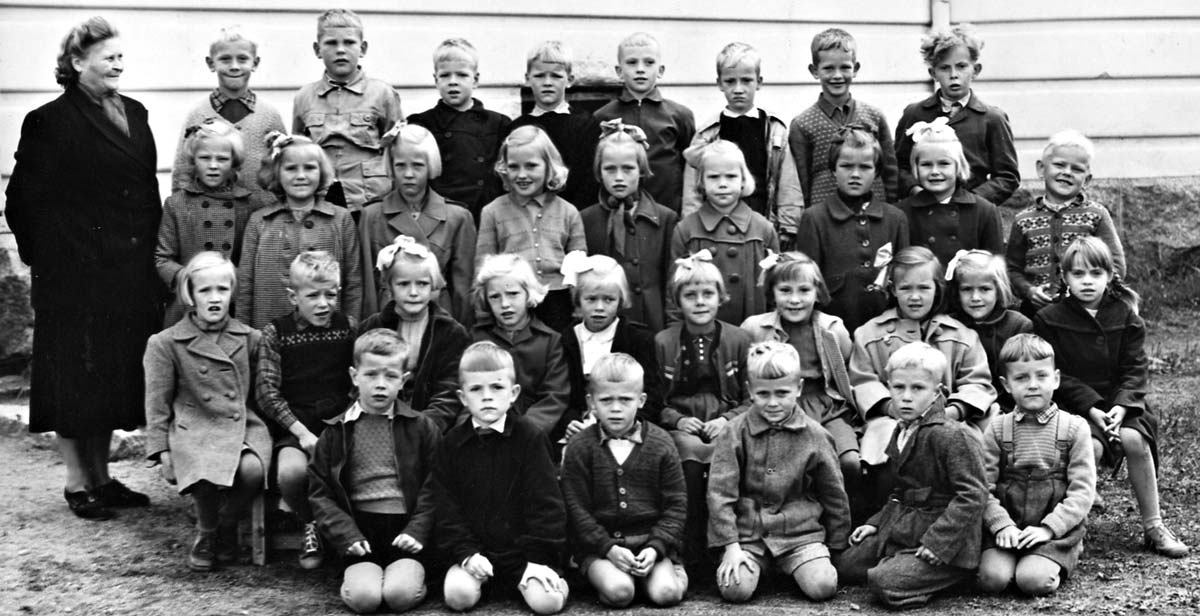 Normalskolans klass 1 1953-54