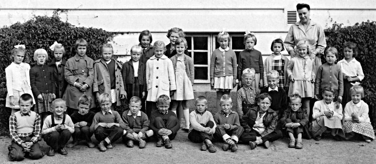 Normalskolans klass 1 1960—61