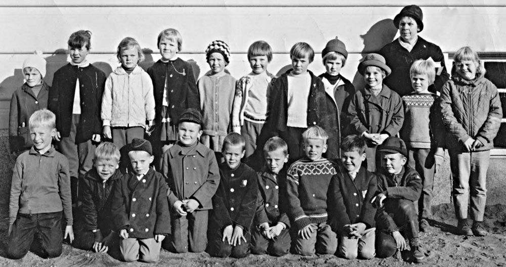 Normalskolans klass 1 1965—66