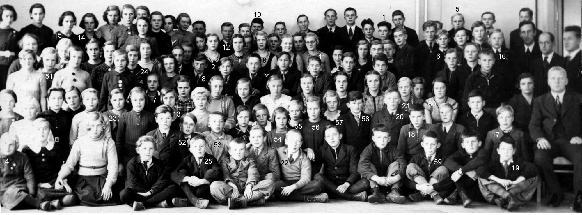 Nykarleby Samskola 1938—39