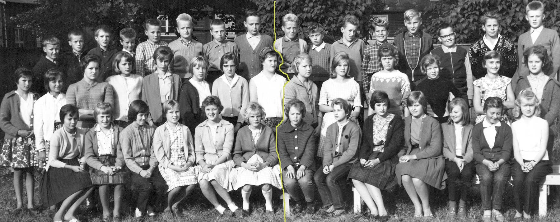 Nykarleby Samskola klass 2 1961—62