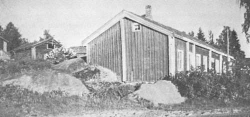 Norra tullhuset, sett norrifrån. Foto 1930-talet.