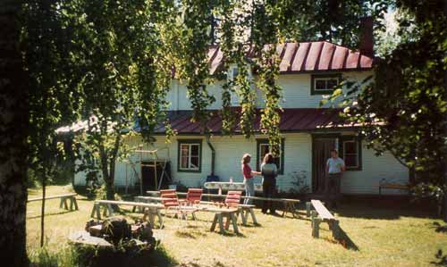 Sparvboets villa vid Andrasjön.