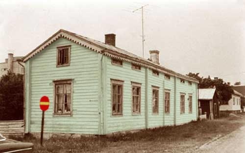 F.d. Selma Wedins gård i början på 1970-talet