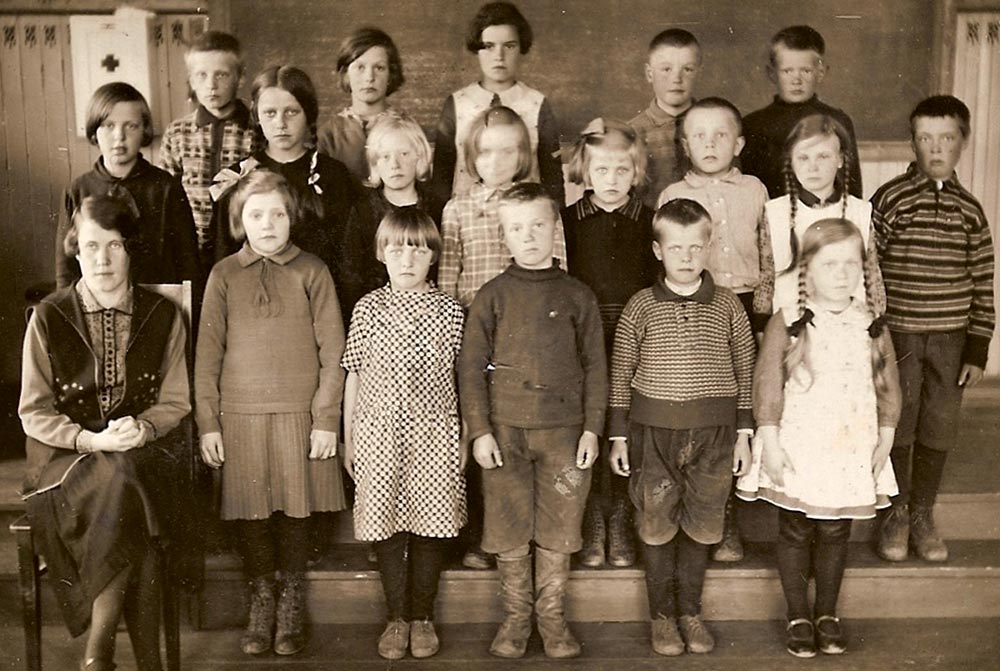 Forsby folkskola kl 2 1931.