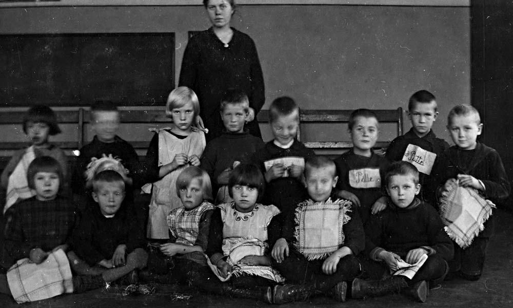 Normalskolans klass 1 1955-56
