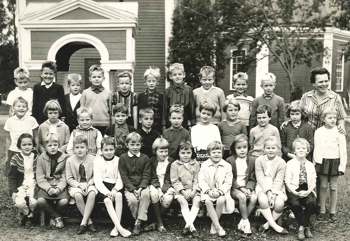 Normalskolans klass 1 1964-65
