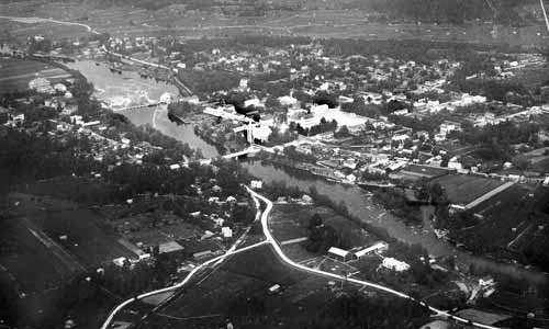 Staden från sydväst 1926 eller -27