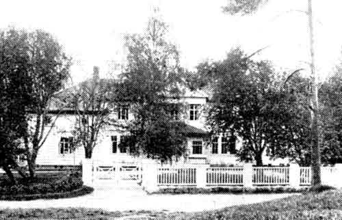 Keppo gårds karaktärsbyggnad sådan den sedan 1919 ter sig.